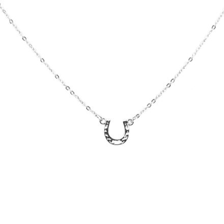 Silver Horseshoe Necklace