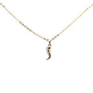 Gold Horn Necklace